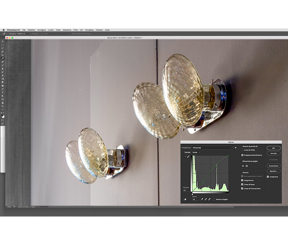 cromia e ottimizzazione render, contrasto cromatico render, fotoritocco render, gestione colore render